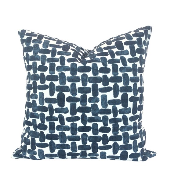 Black and blue outdoor pillows online