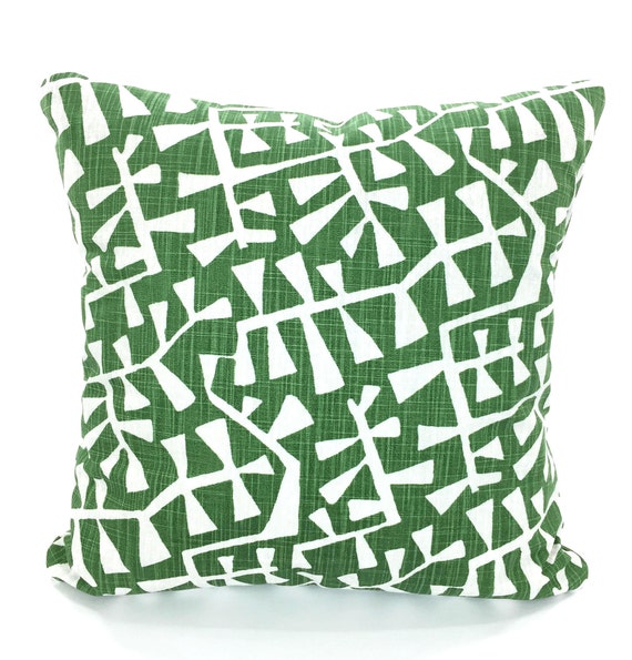 etsy green pillows