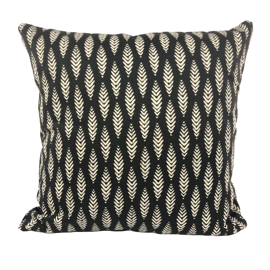 Black Cream Pillow Covers Decorative Throw Pillows Cushion Black Cream Toss Pillows Ash Couch