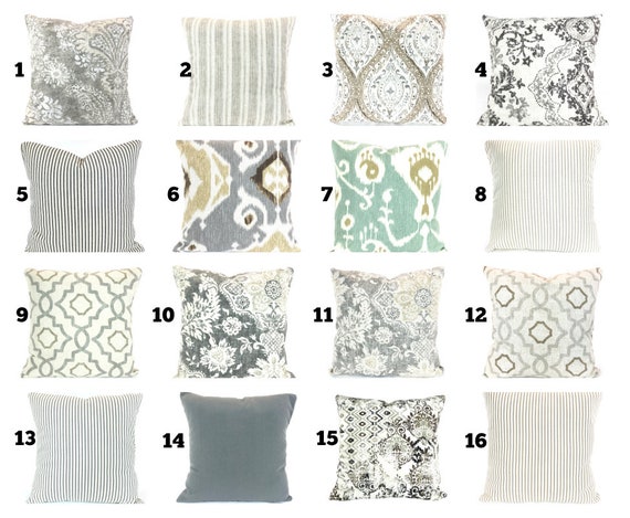 Couch top pillows sale