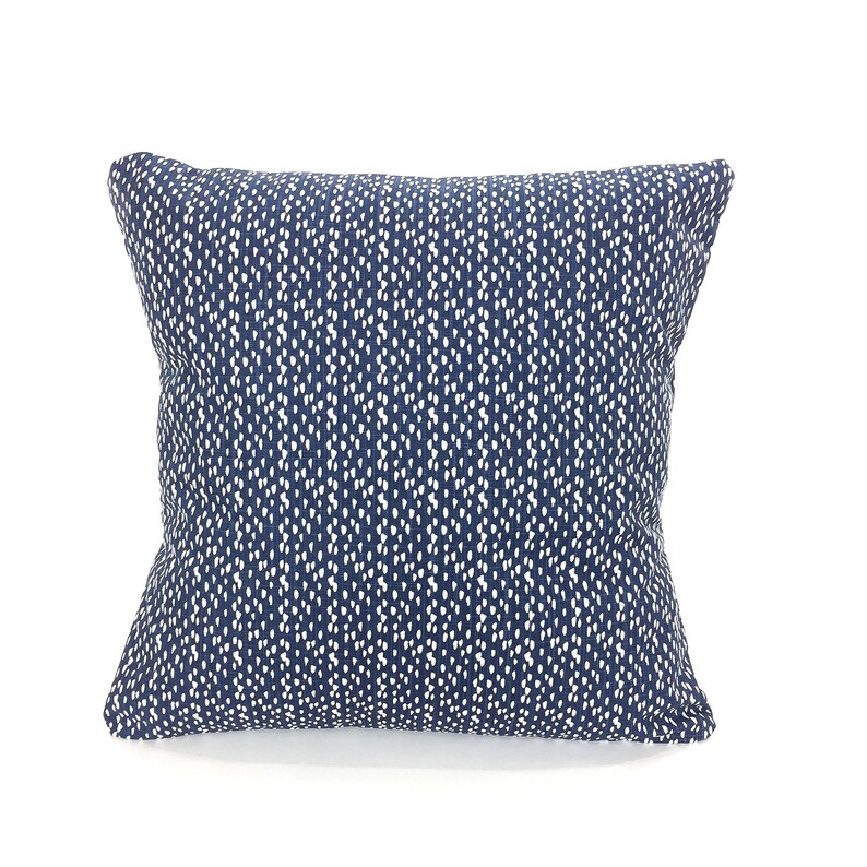 Pillow Covers Navy White Decorative Pillows Cushion Covers Etsy