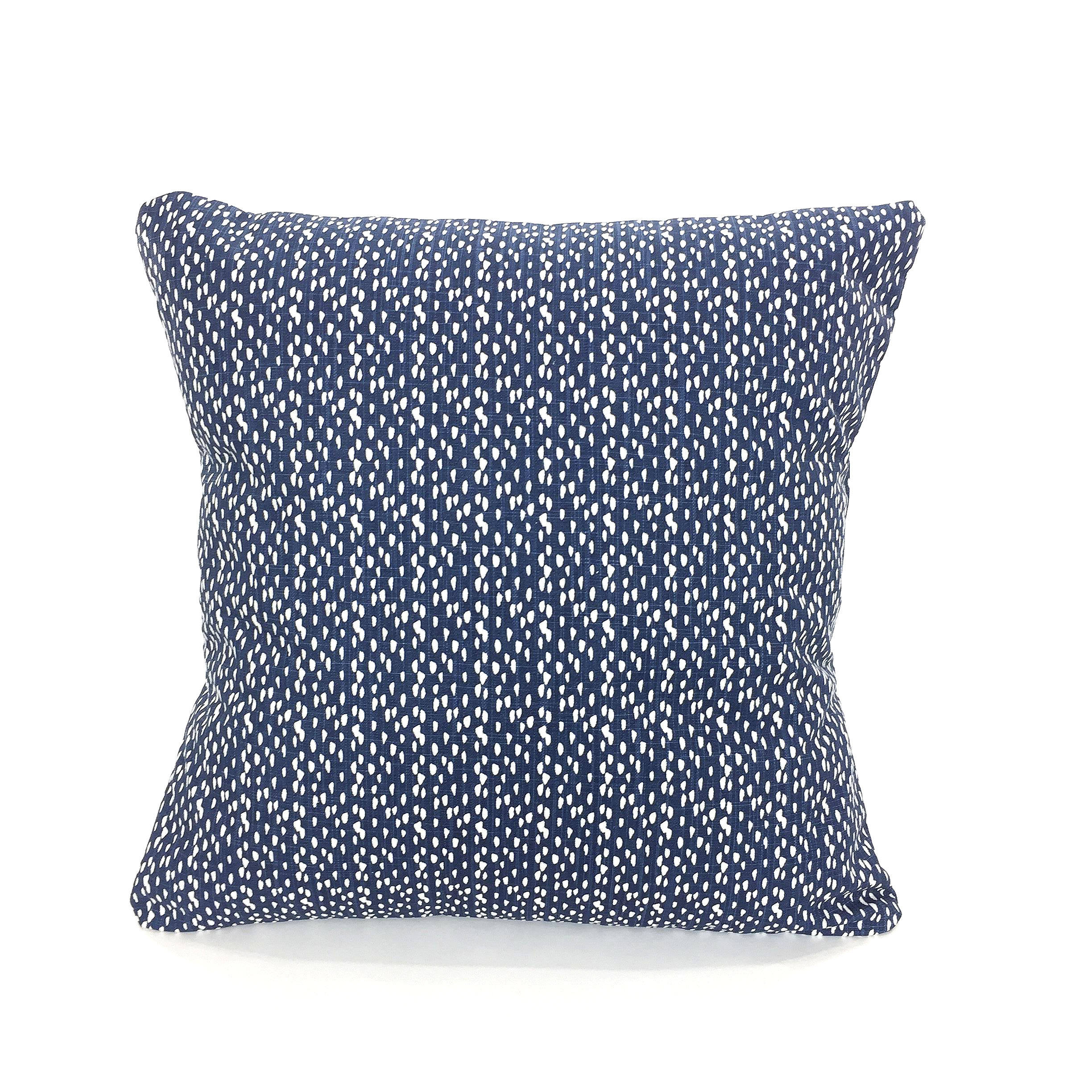 Pillow Covers Navy White Decorative Pillows Cushion Covers Etsy