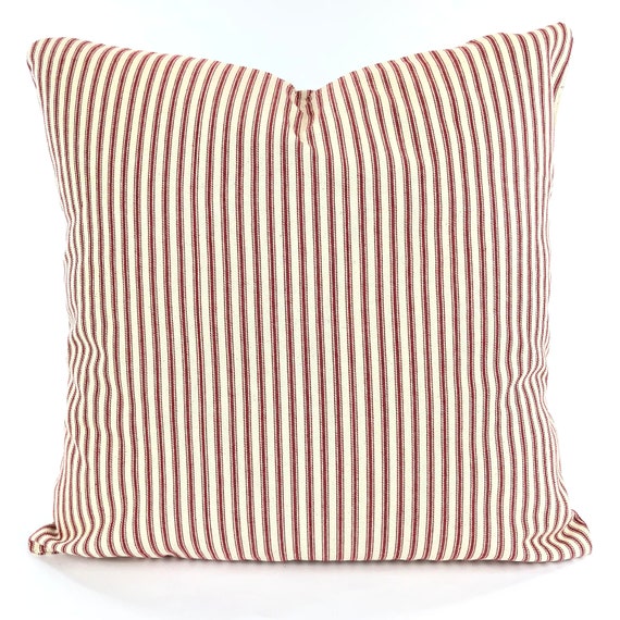 Red farmhouse pillows hotsell