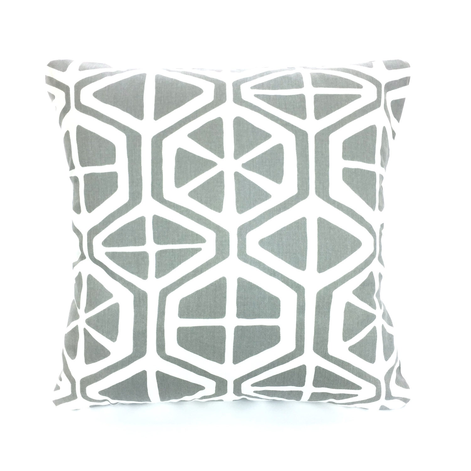 CLEARANCE Gray White Throw Pillow Covers Decorative Pillow Etsy