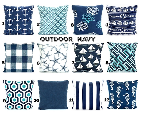 beachy outdoor pillows