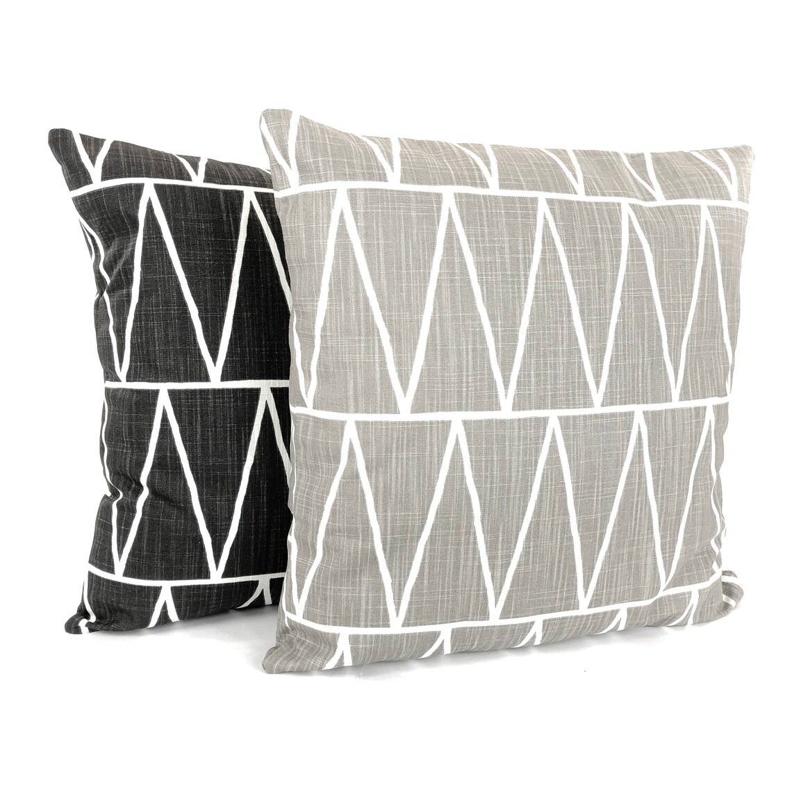 Tan Black Pillow Covers Decorative Throw Pillows Cushions Etsy