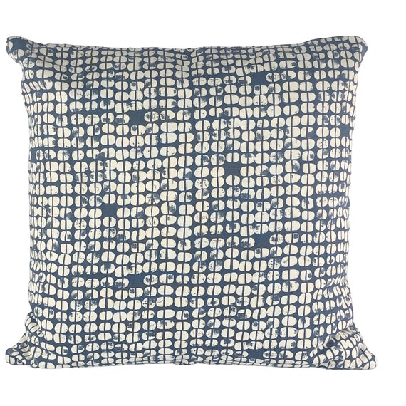 Blue Cream Pillow Covers Decorative Throw Pillows Cushion Blue Cream Toss Pillows Zing Couch Bedroom Pillow Mix Match Various Sizes Etsy Canada