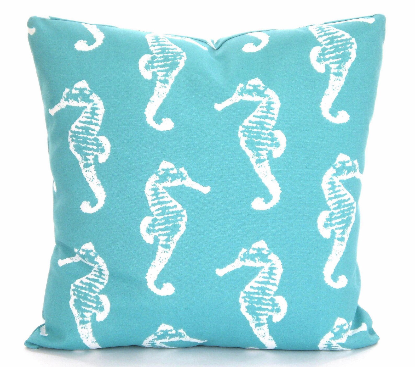 OUTDOOR Aqua Pillow Covers Beach Decor Throw Pillows Nautical Etsy