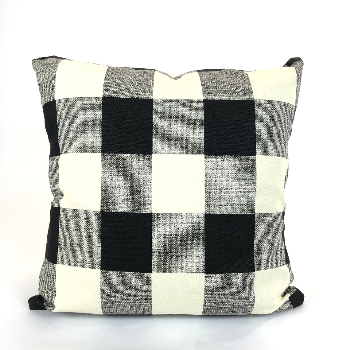 Black Cream Throw Pillow Covers Decorative Pillows Cushions Etsy