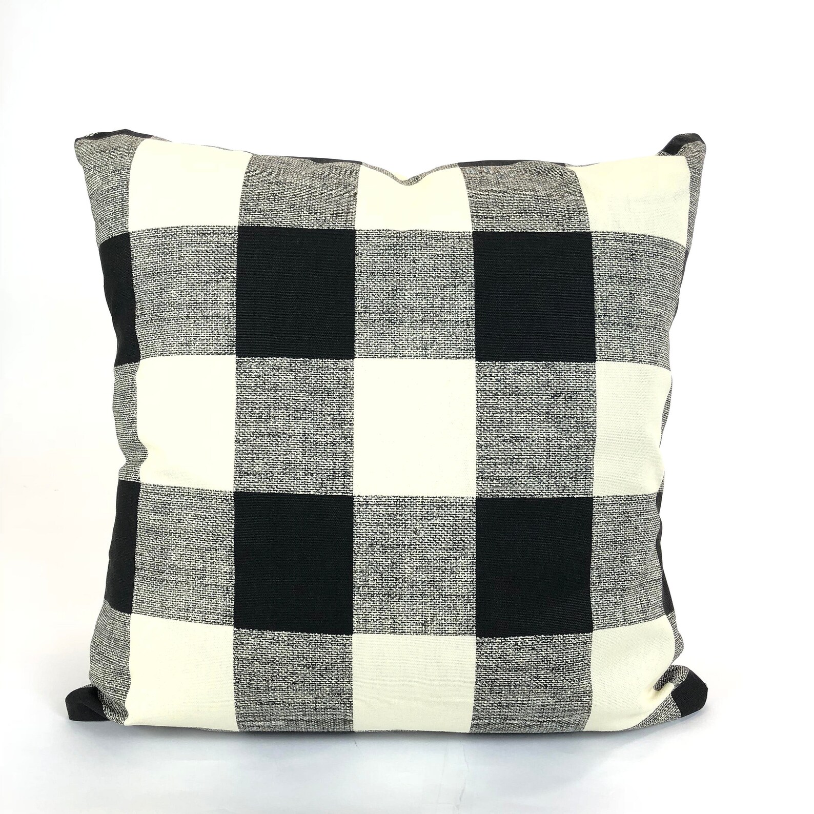 Black Cream Throw Pillow Covers Decorative Pillows Cushions Etsy