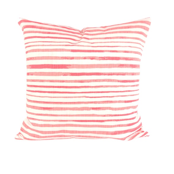 Three Stripe Pillow 20 Black and White - House of Cindy