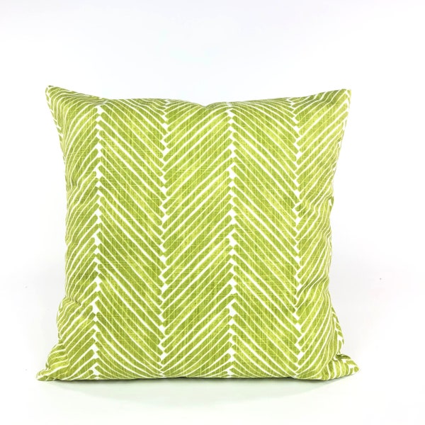 Lime Green White Geometric Chevron Pillow Covers Chartreuse Cushions Throw Pillow Green White Couch Bed Sofa Pillow Case Various Sizes