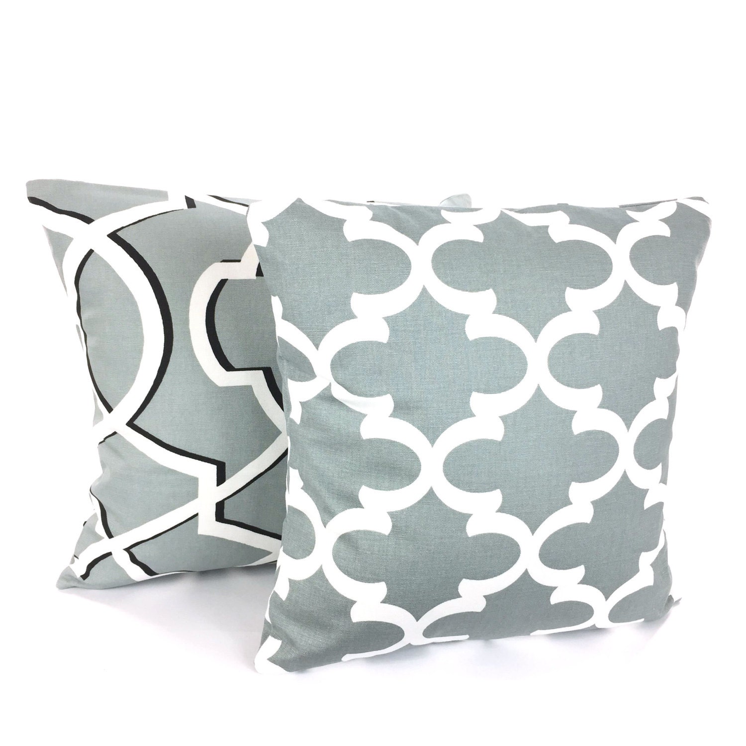SALE Gray Pillow Covers Decorative Throw Pillows Cushions Etsy