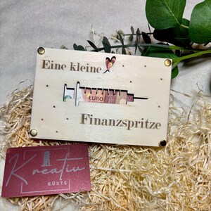 Geburtstagskarte, Geschenkkarte, Holzgeschenkkarte, Gutschein, Geldgeschenk aus Holz,  individuelle Personalisierung möglich