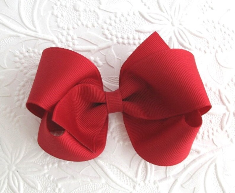 Red Baby Bow Headband Christmas Baby Headband Infant Etsy