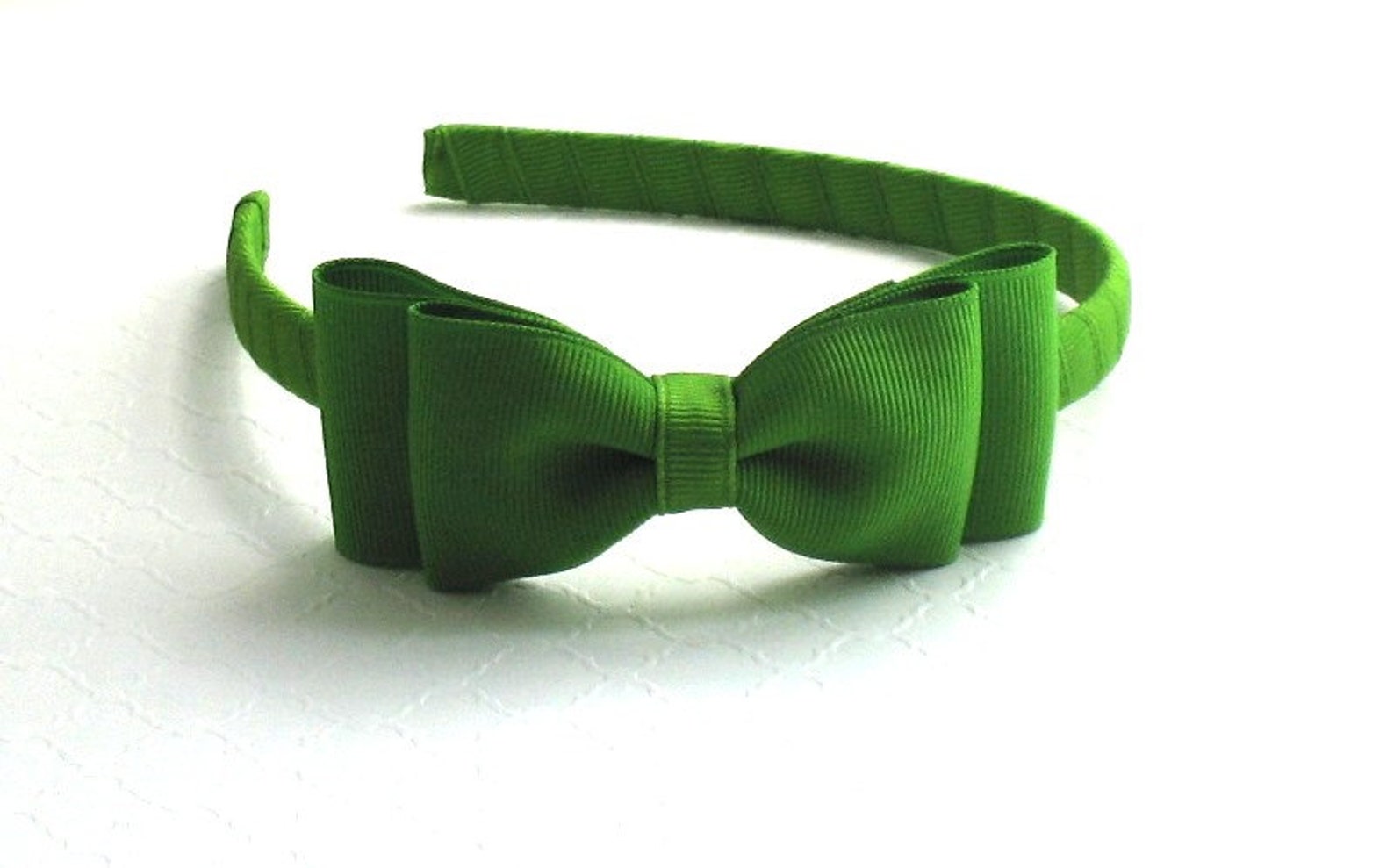 Bandeau vert de Noël de filles bandeau vert darc de cheveux | Etsy