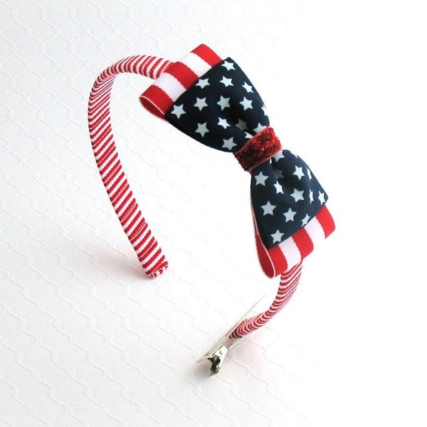 Patriotic Headband Etsy