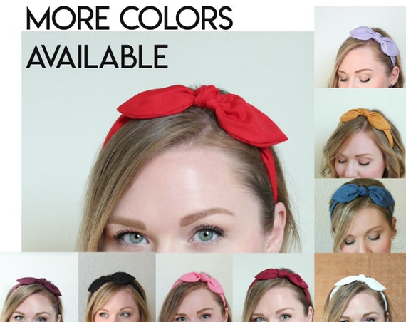 red bow headband snow white