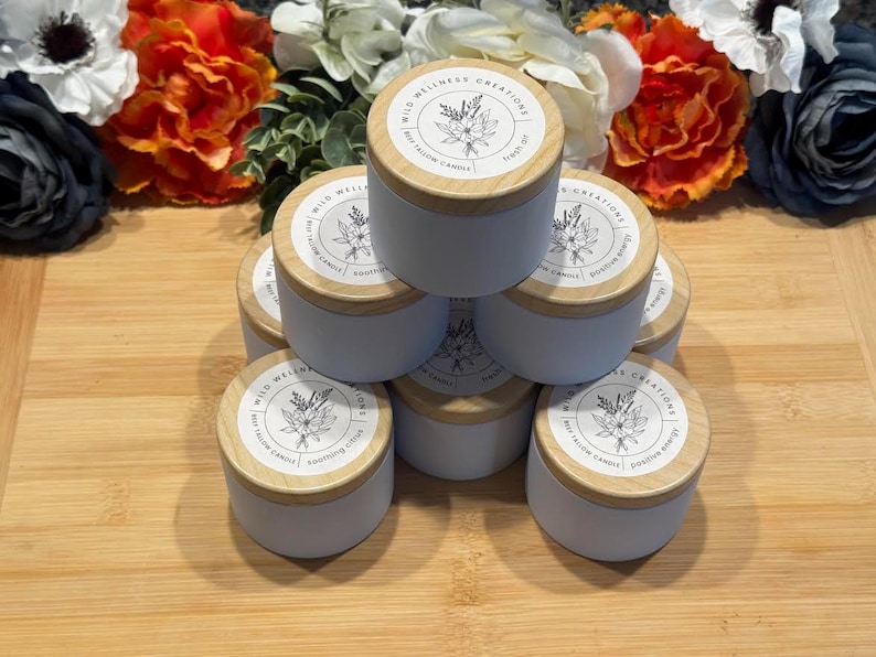 Beef Tallow Candles