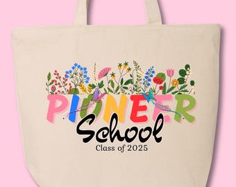Personalized Pioneer School Tote Bag, JW Pioneer Gifts, 2025 Pioneer School Bag, Best Life Ever JW Tote, Service School Canvas Bag A036