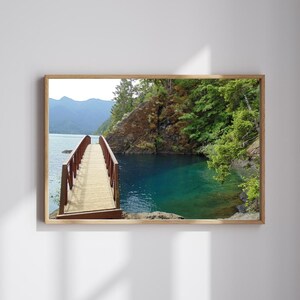 Impresión fotográfica del estado de Washington, Parque Nacional Olímpico, PNW, Impresión fotográfica del Pacífico Noroeste, Impresión fotográfica de Port Angeles