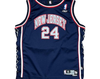 Vintage Reebok New Jersey Nets Richard Jefferson NBA Basketball Jersey - S