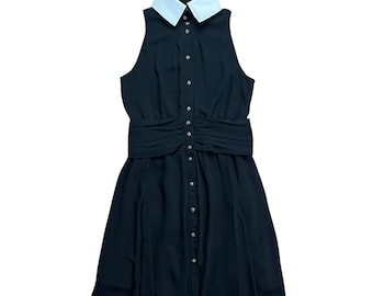 Karl Lagerfeld Black Sleeveless Dress - 6