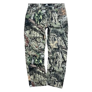 Vintage Mossy Oak Camouflage Hunting Pants - 36” image 1