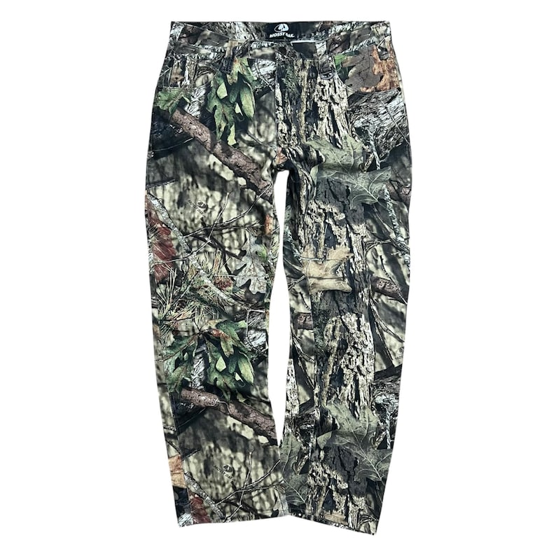Vintage Mossy Oak Camouflage Hunting Pants - 36” image 1