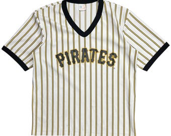 Vintage Torrez Pittsburgh Pirates MLB krijtstreepjersey - L