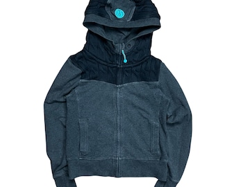 Y2K Lululemon Fireside Scuba Cable Knit Full-zip Hoodie - 8