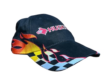 Vintage Y2K Husky Tools Flame Racing Cap - OS
