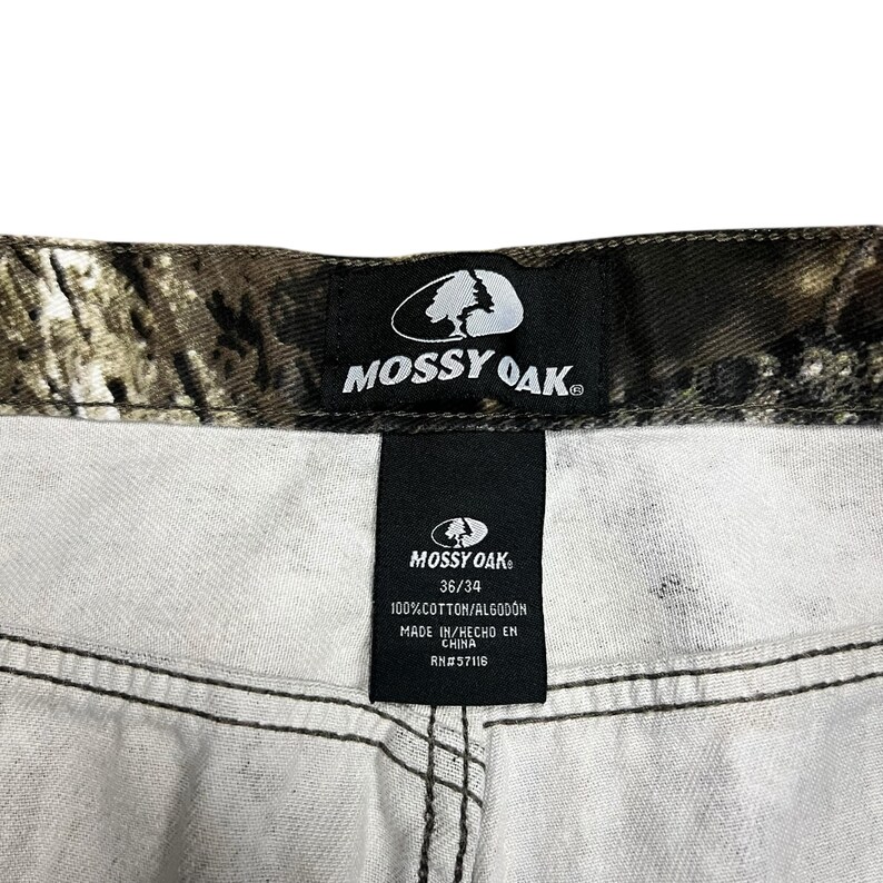 Vintage Mossy Oak Camouflage Hunting Pants - 36” image 6