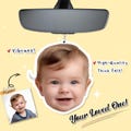 Father’s Day Custom Photo Car Air Freshener, Personalized Felt Picture Car Charm, Gift for Dad or Husband from Kids