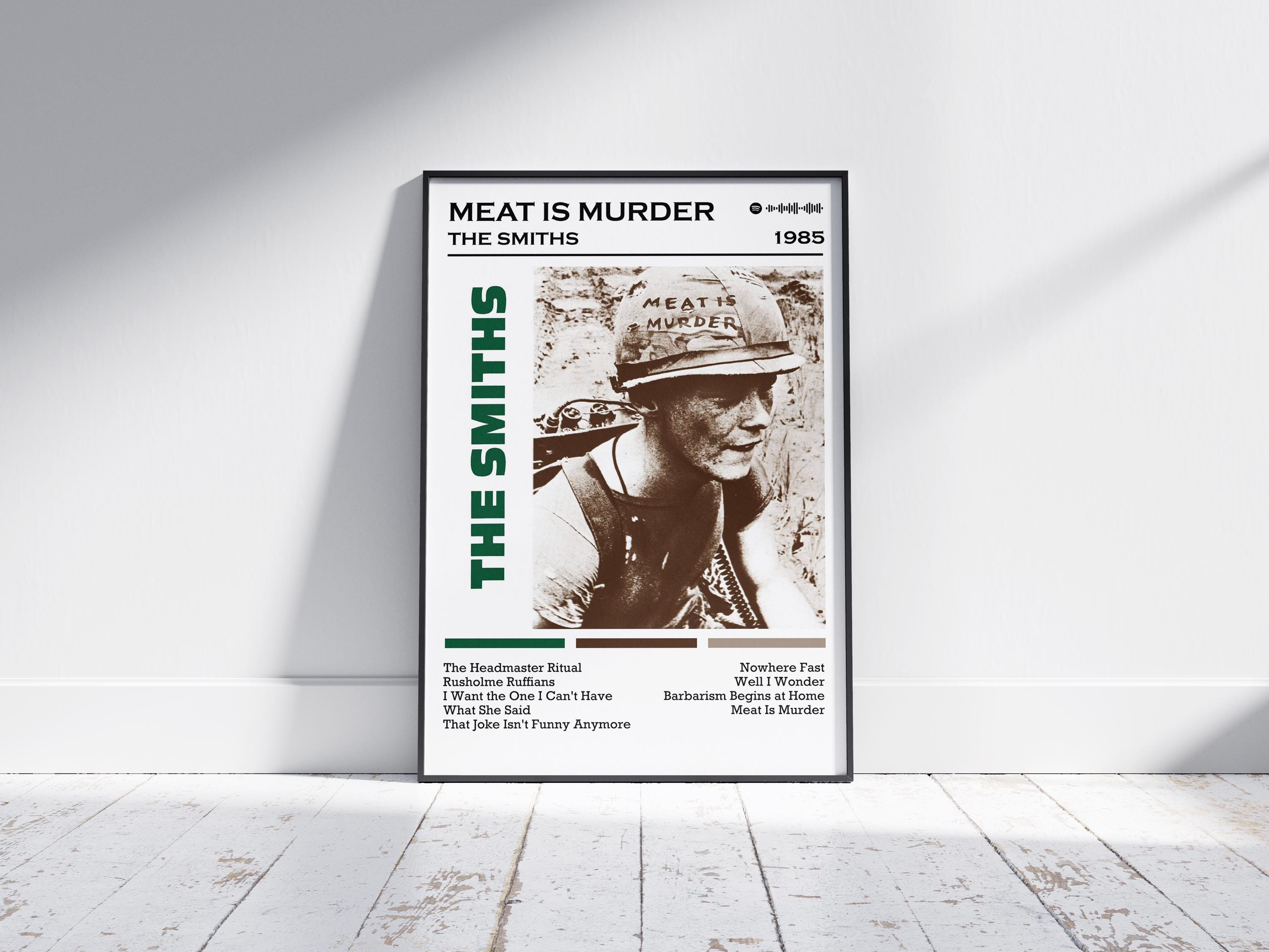 Meat is Murder Print - Etsy