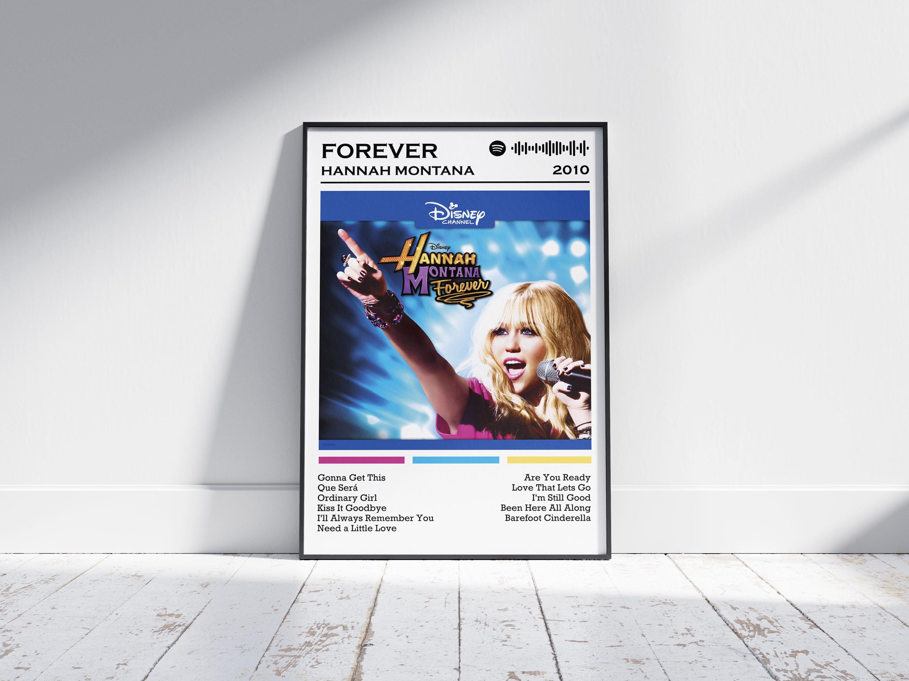 Hannah Montana Poster Print | Forever Album Poster | Music Poster