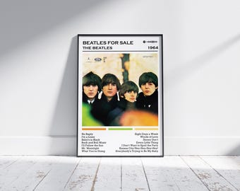 The Beatles Poster Print | Beatles For Sale Album Poster | Music Poster | Album Cover Poster | Wall Decor | Music Gift | Room Decor