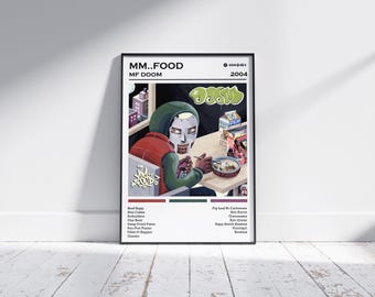 Hoe Cakes – MF DOOM Music Poster/wall Art - Etsy
