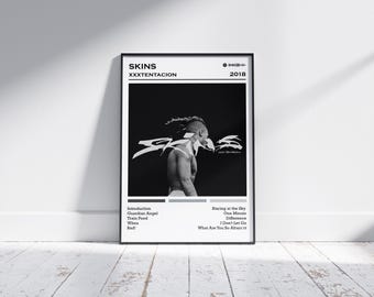 XXXTENTACION - Skins Album Cover Poster | Music Room Decor - Etsy