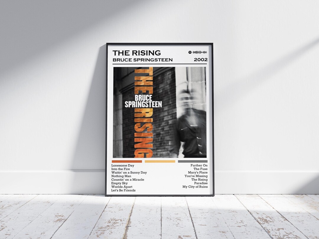 Bruce Springsteen Poster Print | the Rising Album Poster | Music Poster ...
