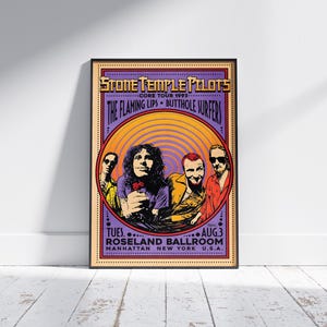 Stone Temple Pilots Concert Poster - Etsy
