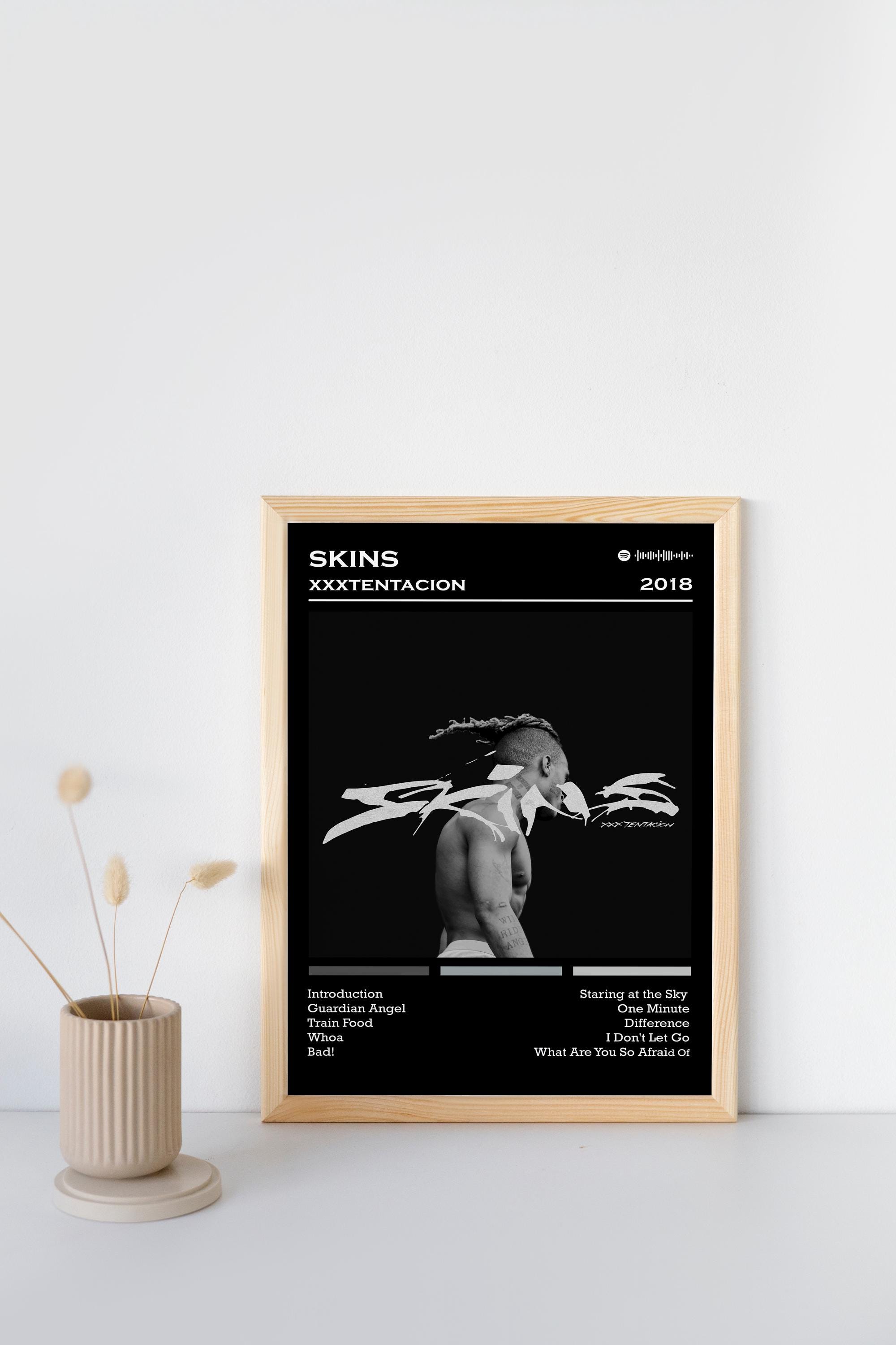 XXXTENTACION - Skins Album Cover Poster | Music Room Decor - Etsy