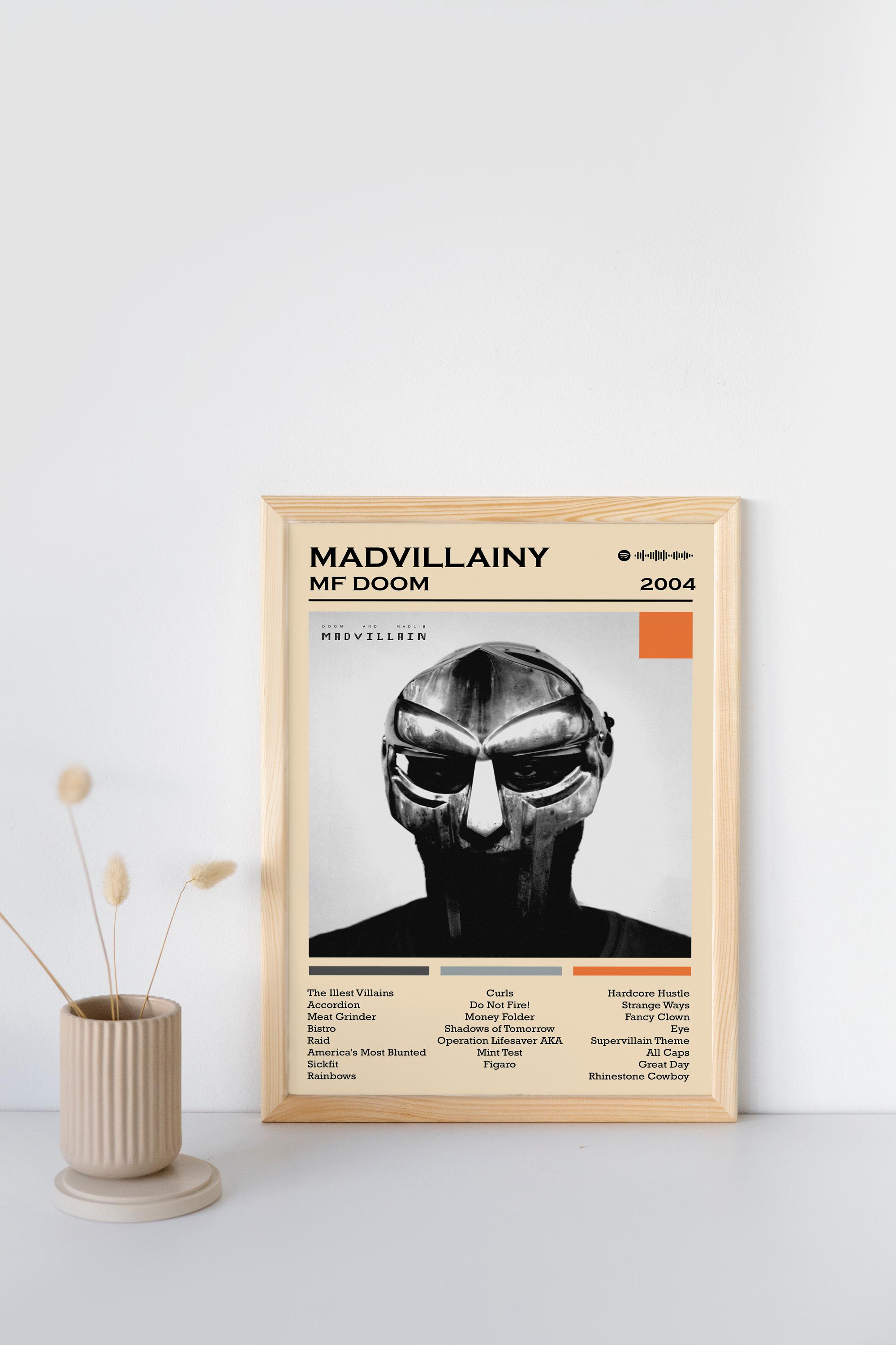 ミュージシャン Madvillain / 8-bit Villain (Poster) Amazon.com: Madvillain (MF Doom & Madlib - Madvillainy - 8