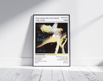 The Cure Tour 1984 - Derived From a Tour Poster for the Cure's 184