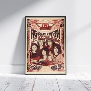 Aerosmith Poster - Etsy