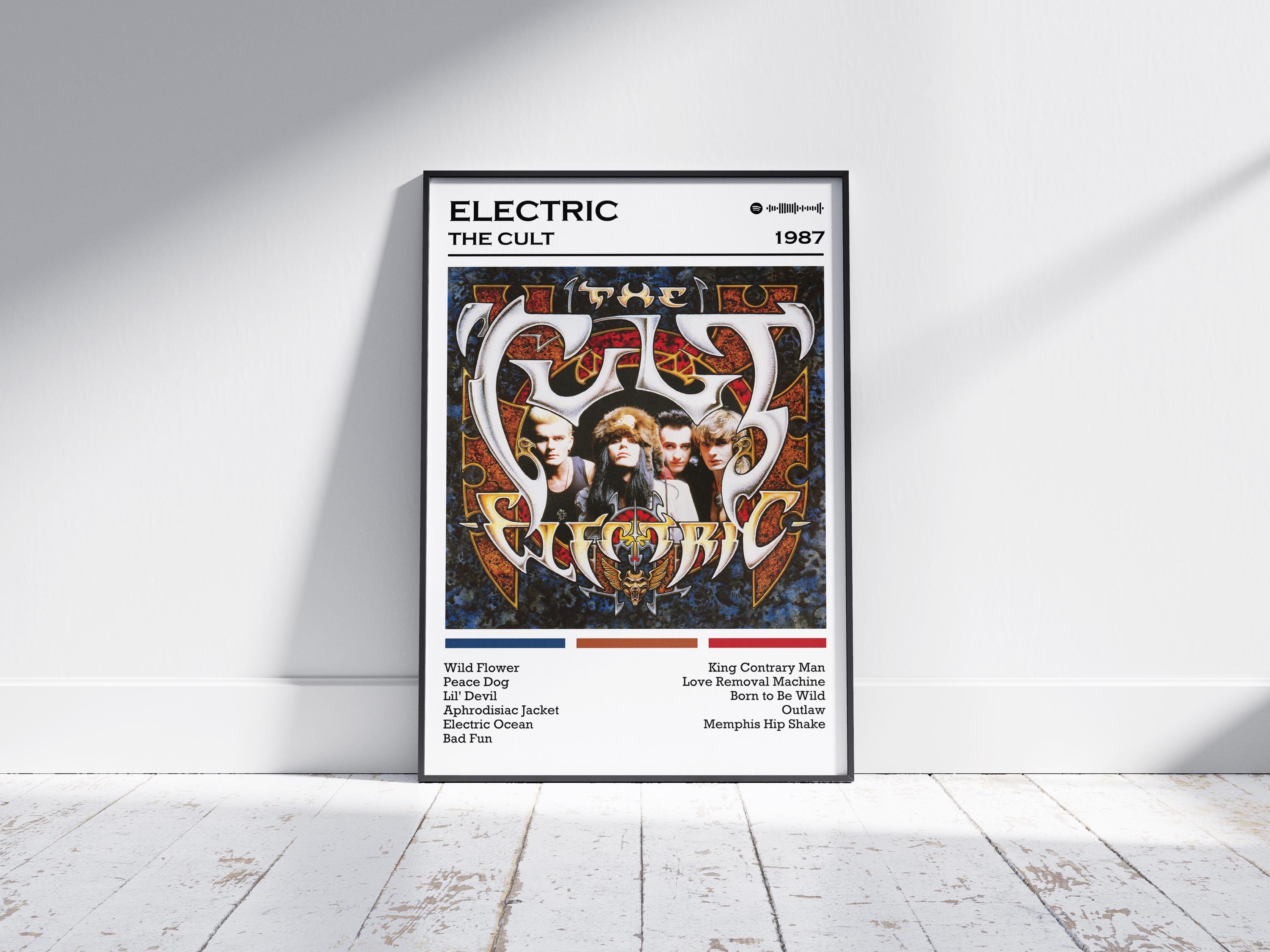 The Cult Electric Poster - Etsy