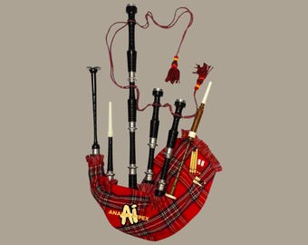 Kids Bagpipe Junior Playable Bagpipes, Child Bagpipe /Kids Toy Bagpipe Tartans e