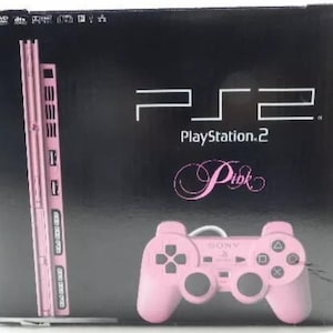 PS2 Slim Console Pink SCPH-77000 (US/C)