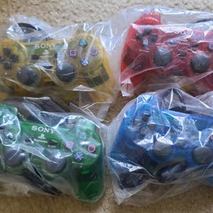 Playstation 2 / PS2 Clear Controller. Wählen Sie Ihre Farbe aus Die 6 Farben.