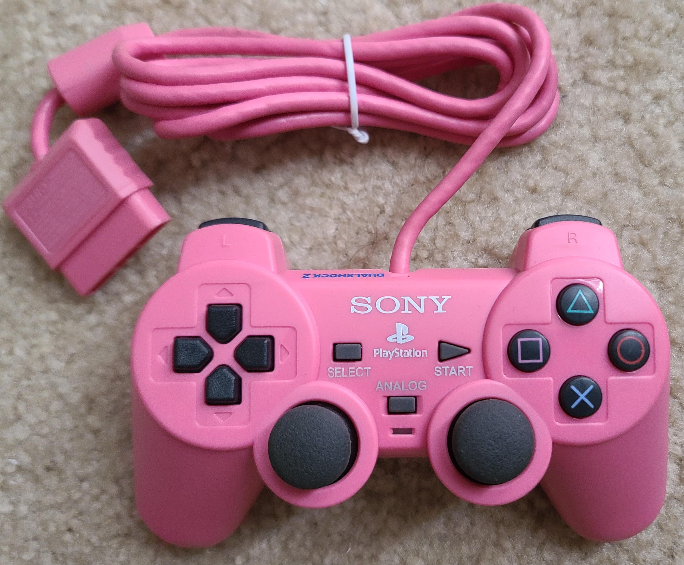 PlayStation2 - PS2 DUALSHOCK2 コントローラー 純正 ピンク SONY PS2 プレステ2 プレイステーション2 ピンク デュアル
